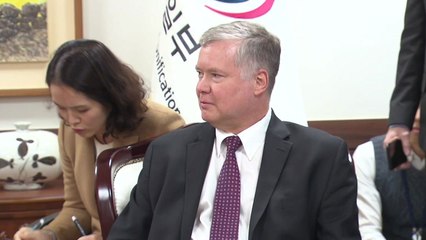 외교라인 핵심 모두 만난 비건...'한미 제재 공조' 광폭행보 / YTN