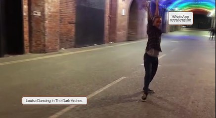 Louisa Dancing In Leeds!