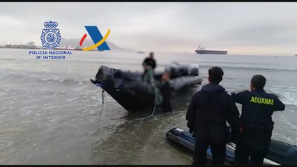 Incautados 3.250 kilos de hachís a 8 detenidos en el Campo de Gibraltar