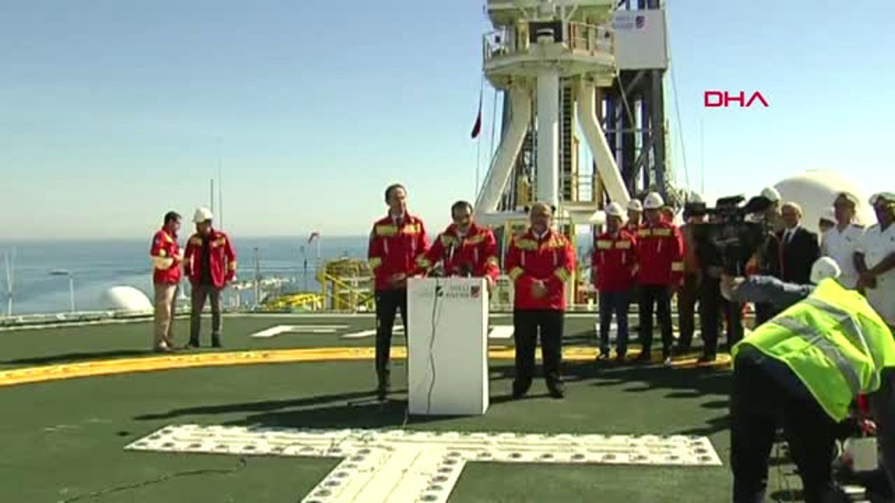 Antalya Enerji Bakanı Dönmez Türkiyenin İlk Sondaj Gemisi Fatih Gemisinin Derin Sondaj...