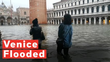 Three Quarters Of Venice Flooded