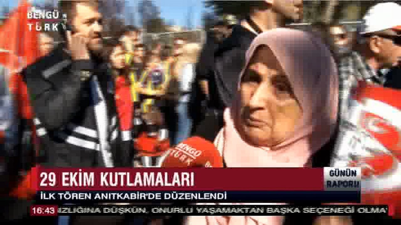 GÜNÜN RAPORU 29 EKİM 2018 KONUK-SEYFİ YILDIRIM