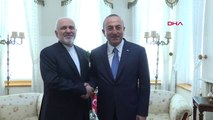 İstanbul Dışişleri Bakanı Çavuşoğlu İran Dışişleri Bakanı ile Görüştü