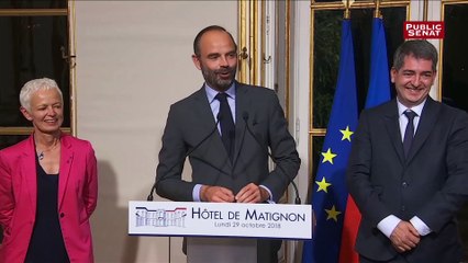 Strasbourg, capitale de l'Alsace: "Concernant la question du siège, c’est une question qui devra être évoquée par les élus et on écoutera ce qu’ils nous diront" déclare Edouard Philippe