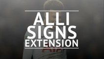Dele Alli signs new long-term Tottenham contract