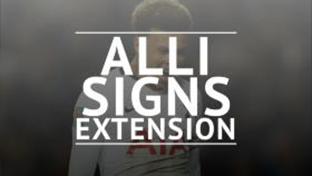 Dele Alli signs new long-term Tottenham contract