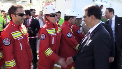 Bakan Dönmez Fatih sondaj gemisini ziyaret etti (2) - ANTALYA