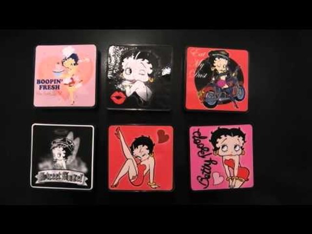 Betty Boop Boo Collectable Talking Fridge Magnets
