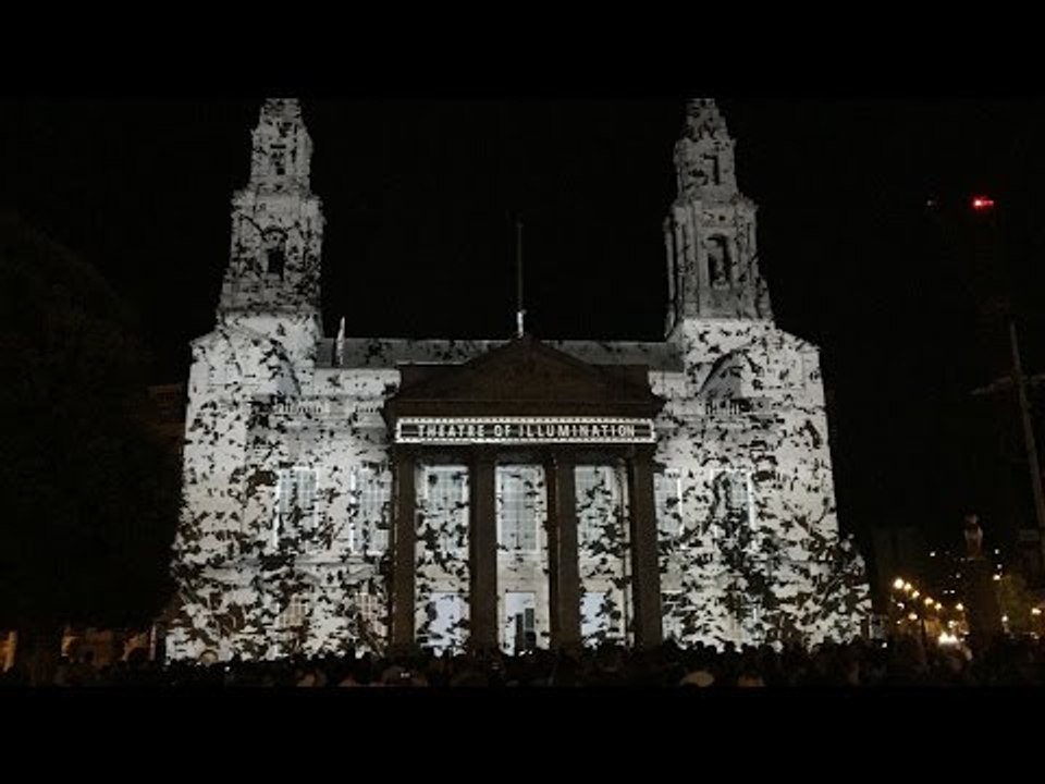 Amazing Light & Sound Show Light Night Leeds 2014