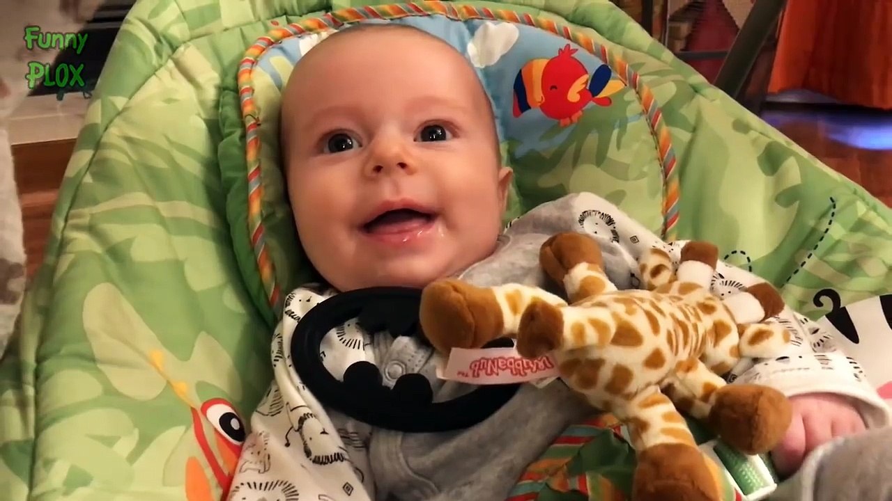 Funny Babies Laughing Hysterically Compilation (2018)