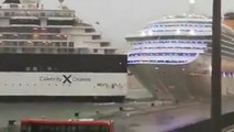 Two Cruise Ships Collide After High Winds Rip Moorings