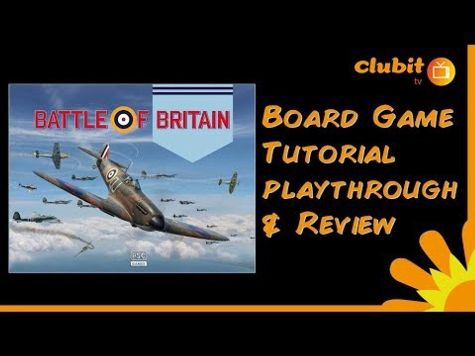 Battle of Britain World War 2 Emulation Board Game