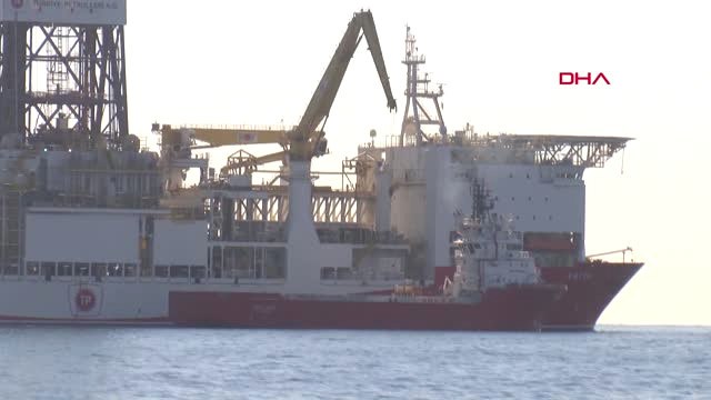 Antalya Türkiye'nin İlk Sondaj Gemisi Fatih Arama Çalışmalarına Başlıyor