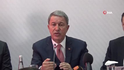 Bakan Hulusi Akar: "Münbiç'e Gerçek Münbiçliler Hakim Olacak"