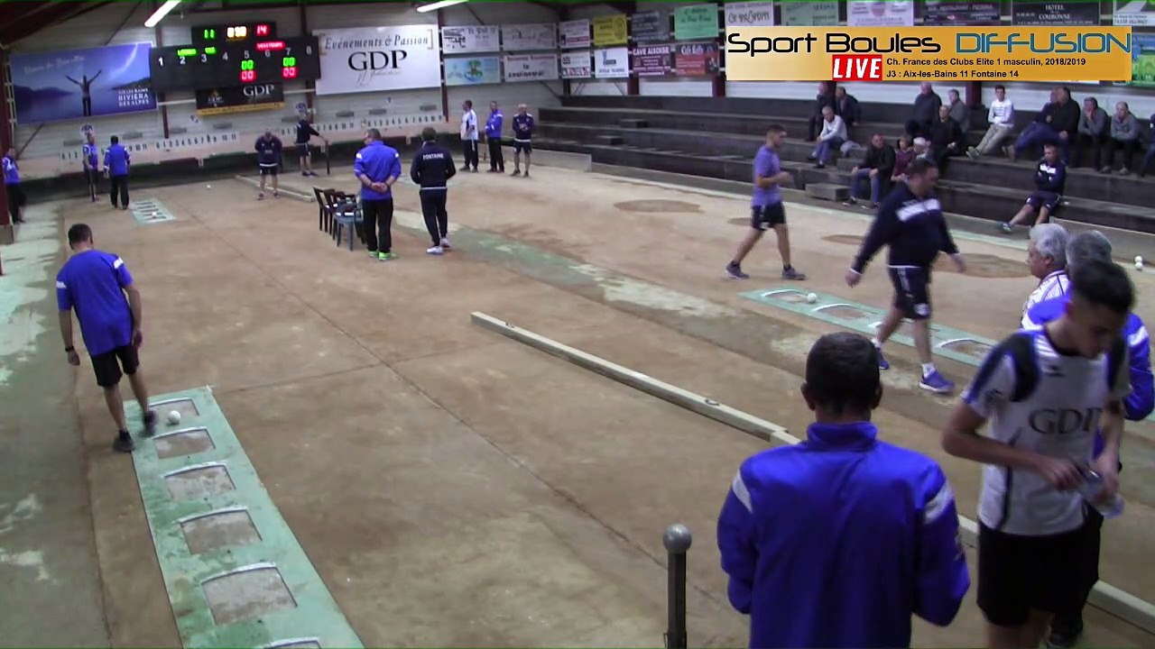 Troisième tour, tir progressif, France Club Elite 1, J3, Aix-les-Bains contre Fontaine,  saison 2018/2019