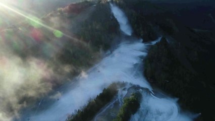 때이른 겨울 추위...강원 스키장은 개장 준비 / YTN