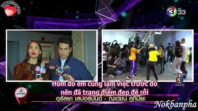 [vietsub] Nadech Yaya chia sẻ về chuyến du lịch lãng mạn ở Paris | 10.10.18