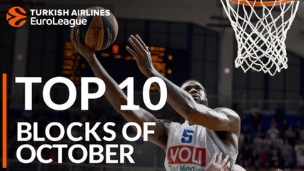 Turkish Airlines EuroLeague, Top 10 Blocks of October