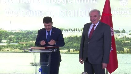 Vali Şahin'den İbb'ye Veda Ziyareti