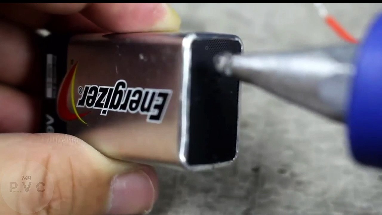 2 IDE SEDERHANA DENGAN BATERAI DC - 2 SIMPLE IDEAS WITH DC BATTERIES