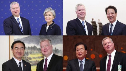 이틀간 모두 만난 비건...메시지는 '비핵화 우선' / YTN