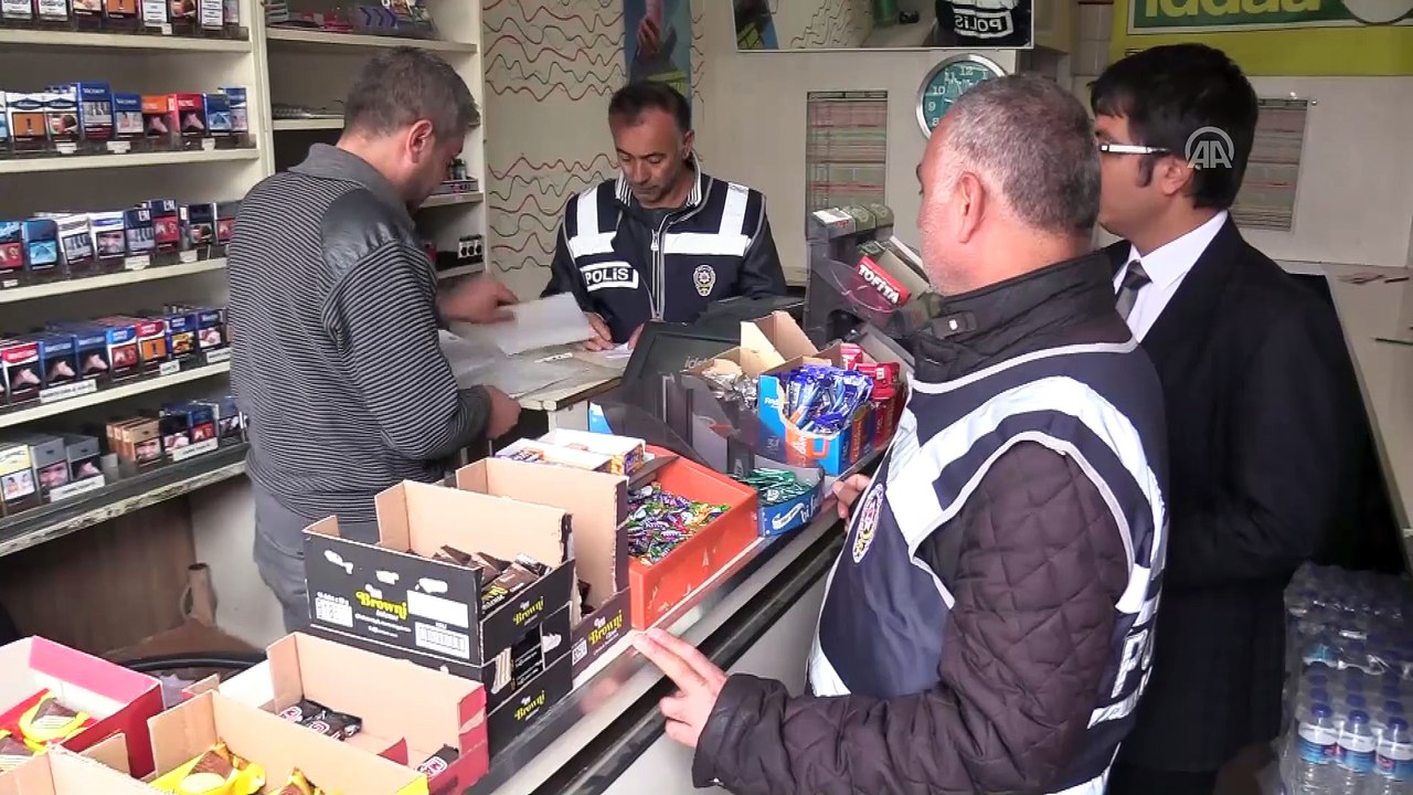 Kayseri'de okulların çevresinde denetim