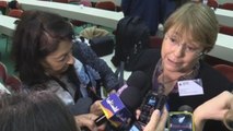 Bachelet asegura que vigilará el respeto de los derechos humanos en Brasil
