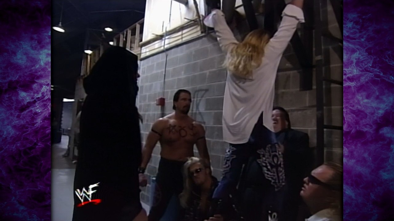 The Undertaker, The Ministry, Vince & Stephanie Backstage Segments 4/5/99