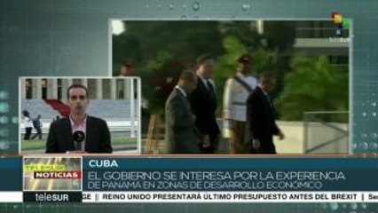 Cuba: presidente Díaz-Canel recibe a su homólogo de Panamá
