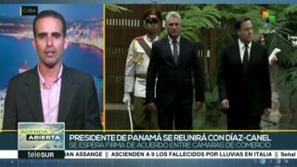 Pdte. panameño firmará acuerdos comerciales en su visita a Cuba