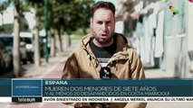 España: decenas de personas, desaparecidas al naufragar sus balsas