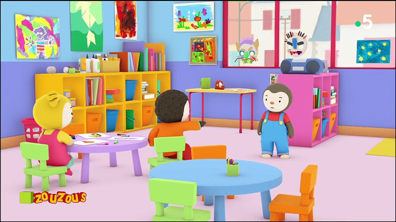 T'choupi à l'école  saison 2  -  Le vol de nounou