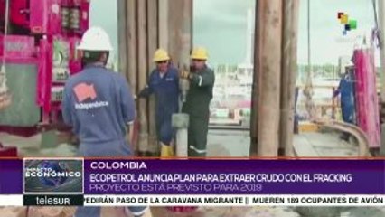 Colombia: Ecopetrol anuncia plan para extraer crudo con fracking