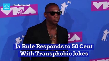 Ja Rule Responds to 50 Cent With Transphobic Jokes