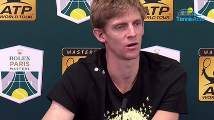 Rolex Paris Masters 2018 - Kevin Anderson : "Jouer Roger Federer, c'est une super expérience