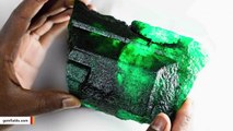 Stunning 5,655-Carat Emerald Found In Zambian Mine