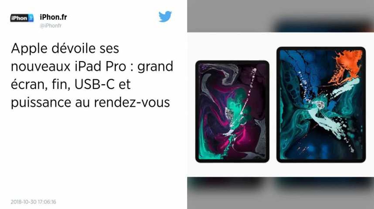 Apple présente de nouveaux iPad Pro, aussi puissants que des ordinateurs