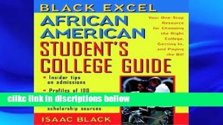 D.O.W.N.L.O.A.D [P.D.F] African American Student s College Guide: Your One-stop Resource for
