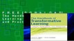 F.R.E.E [D.O.W.N.L.O.A.D] The Handbook of Transformative Learning: Theory, Research, and Practice