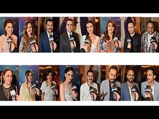 إيلاف تلتقي كوكبة من نجوم رمضان في إفطار شركة "إيغل فيلمز"