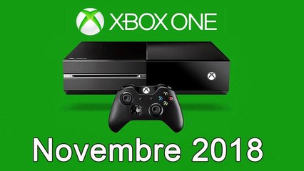 XBOX ONE - Les Jeux Gratuits de Novembre 2018