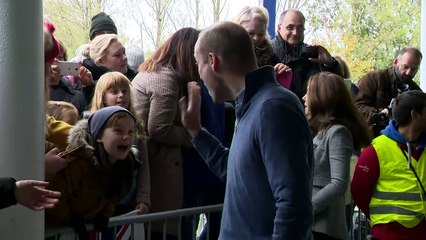 William and Kate meet Coach Core apprentices