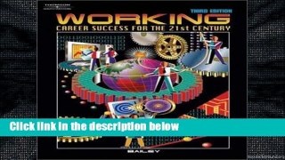 [P.D.F] Working: Career Success for the 21st Century [A.U.D.I.O.B.O.O.K]