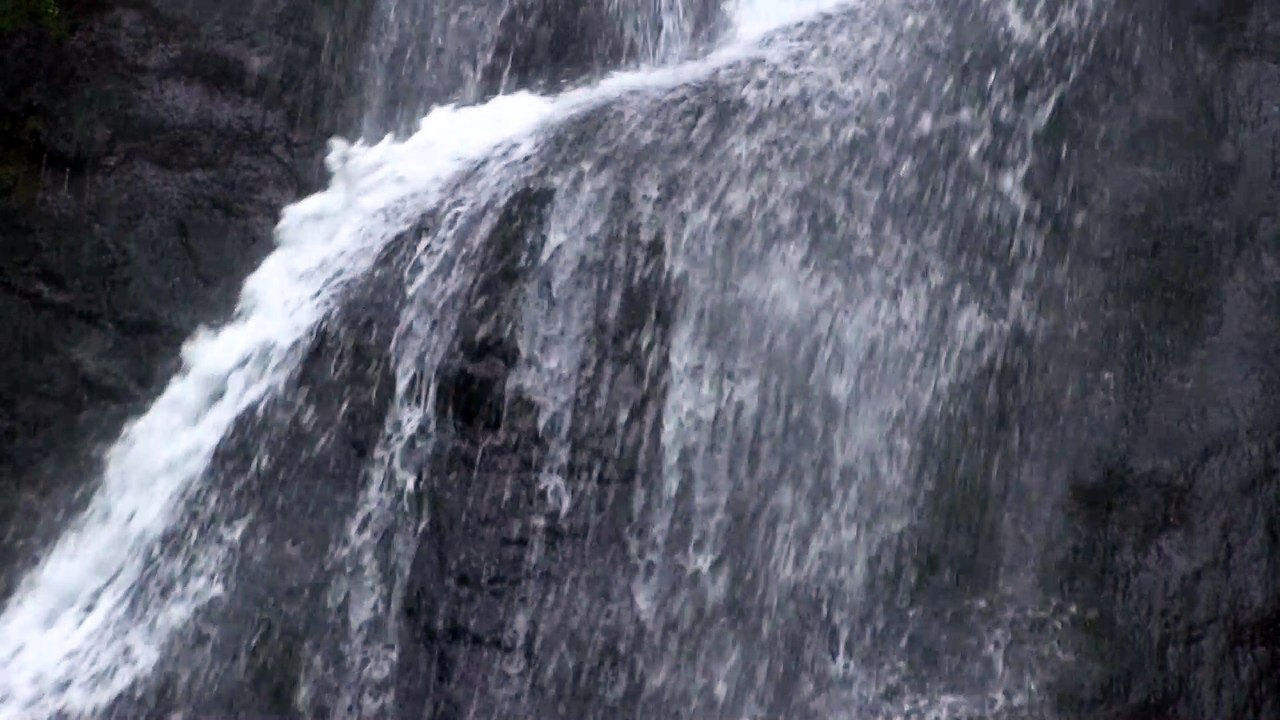 Mountain waterfall