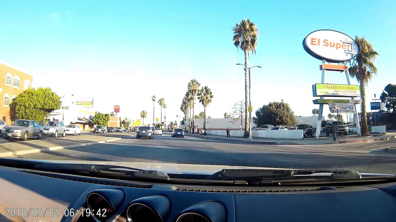 Accident Causes Car to Catch Air