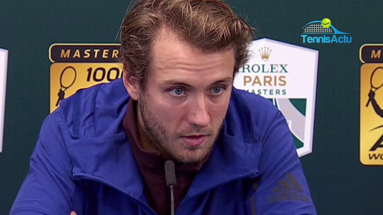 Rolex Paris Masters 2018 - Lucas Pouille : "C'est un peu une descente aux enfers..."
