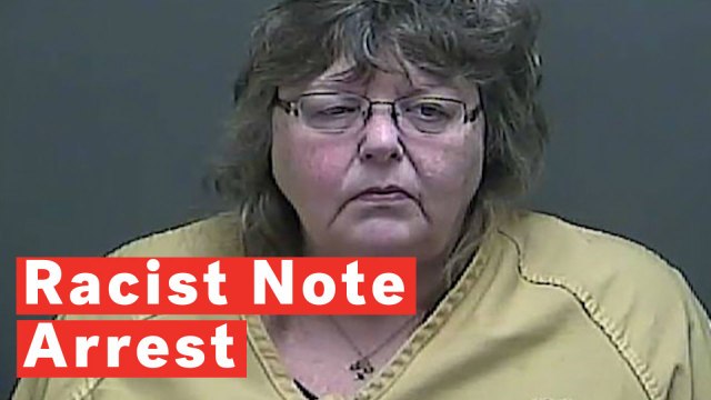 Indiana Woman Arrested For Writing Racist Note