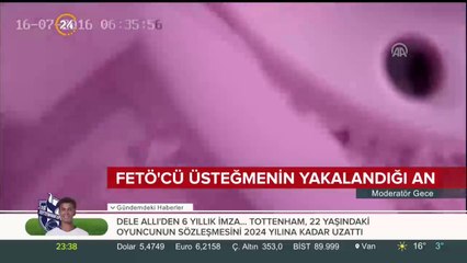 FETÖ'cü üsteğmen silahın dipçiği ile kırdığı kameraya yakalandı
