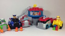 Paw Patrol Ionix Jr Lookout Tower Paw Patroller Chase Cruiser Rubble Bulldozer Rocky Recycling Truck
