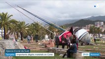 Tempête Adrian : importants dégâts matériels en Corse